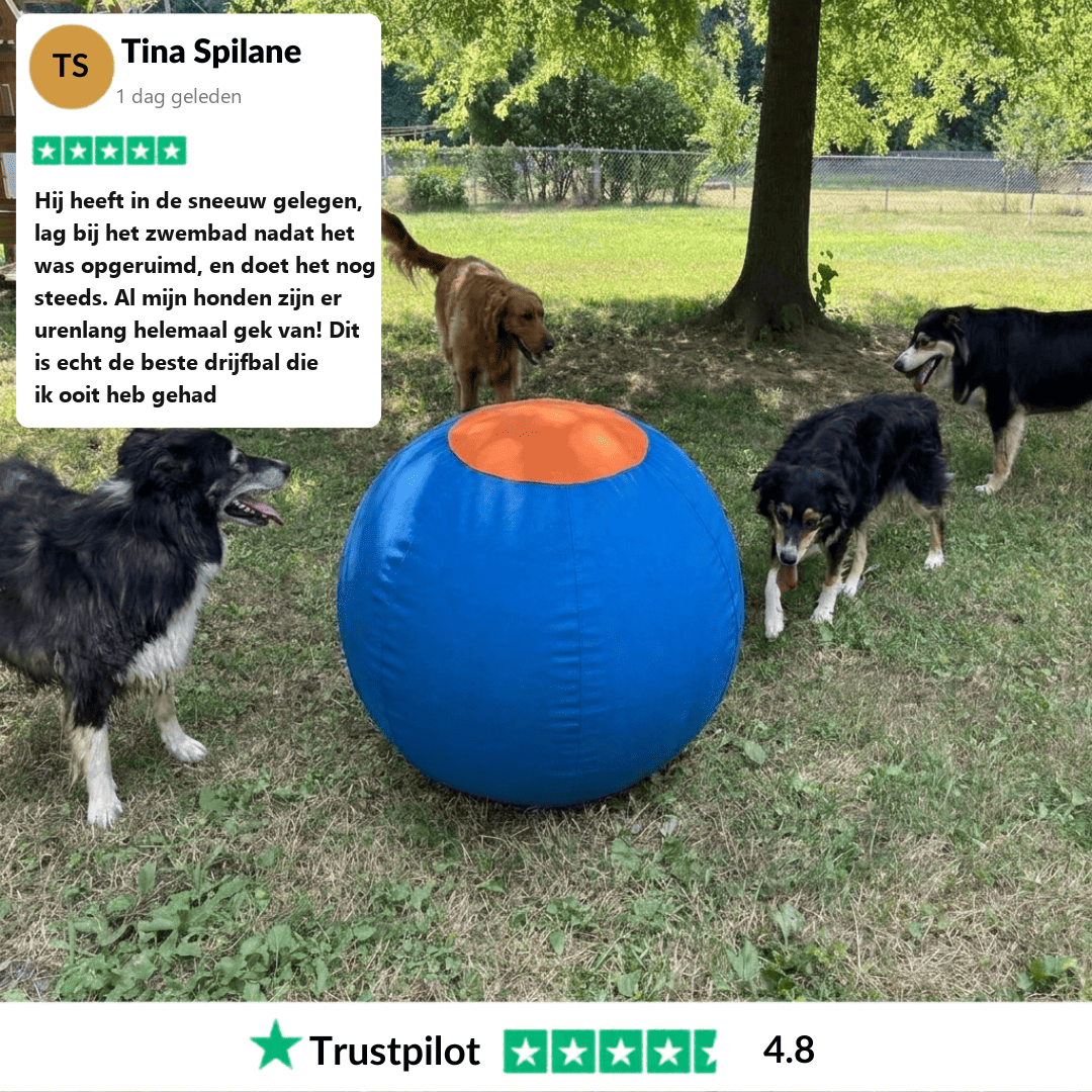 Drevit® Drijfbal voor Honden - Review Tina Spilane